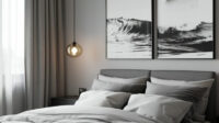 Schlafzimmer in Grau: kreative Ideen